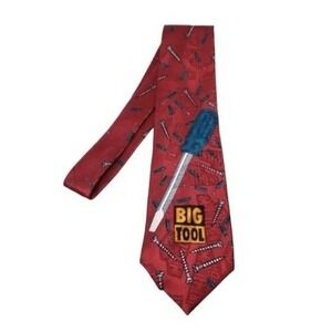 Vintage‎ 90s Remington Home Improvement Necktie Tool Time Tim's Big Tool TV Show
